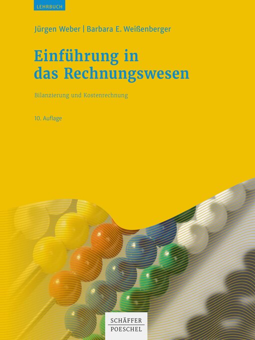 Title details for Einführung in das Rechnungswesen by Jürgen Weber - Wait list